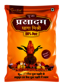 Prasadam Dhaga Mishri 75 Gms - 75 Gms | Indian Regional Style, Traditional Sweet, Perfect For Festivities, Rich Flavor Profile