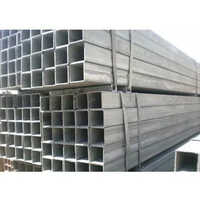 Ms Square Tubes - Mild Steel, Silver Color, Galvanized Surface Treatment | High Load-bearing Capacity, Ideal For Fencing And Structural Support