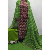 Ethnic Ajrakh Print Suit Material - Attributes: Washable