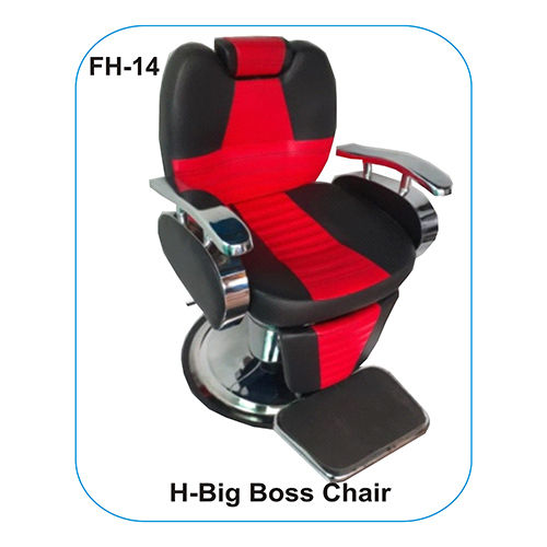 Black H-big Boss Salon Chair