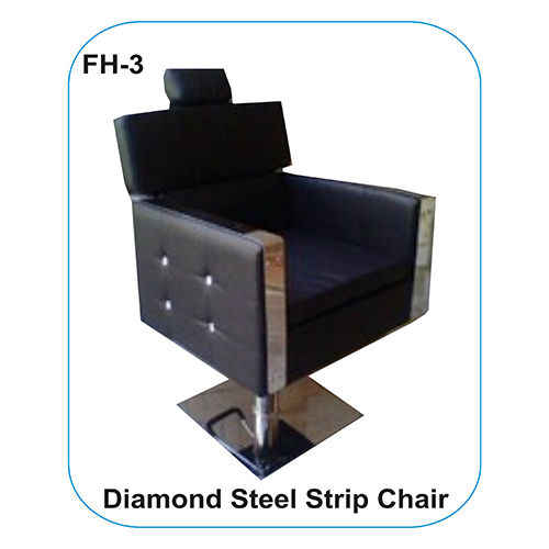 Diamond Steel Strip Design Salon Chair