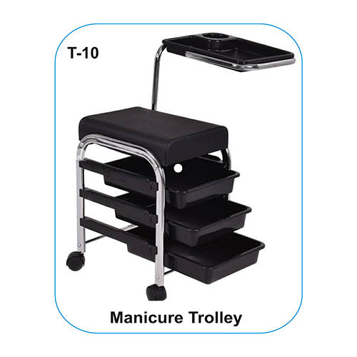 Black Parlour Manicure Trolley