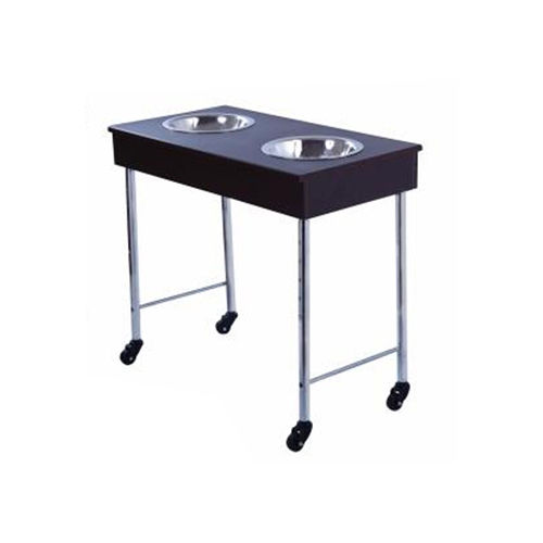 Black Portable Parlour Trolley