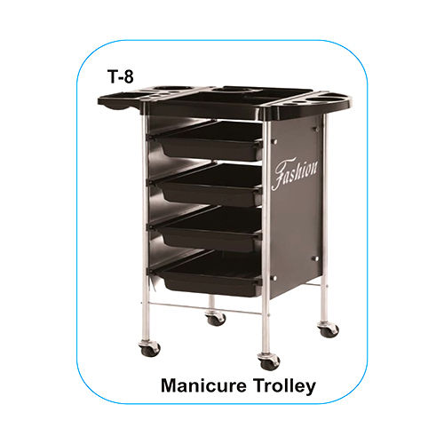 Black Manicure Trolley