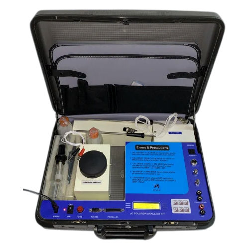 Microprocessor Based Water-Soil Analysis Kit