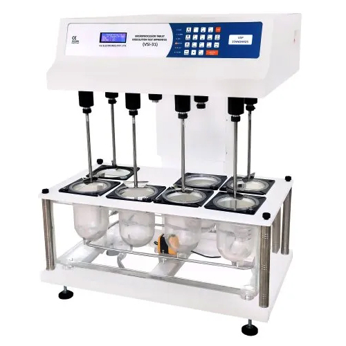 Microprocessor Dissolution Test Apparatus For Laboratory
