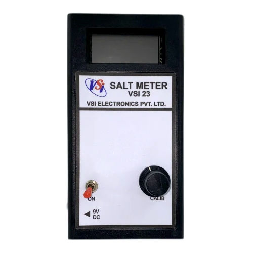 Black Digital Portable Salt Meter