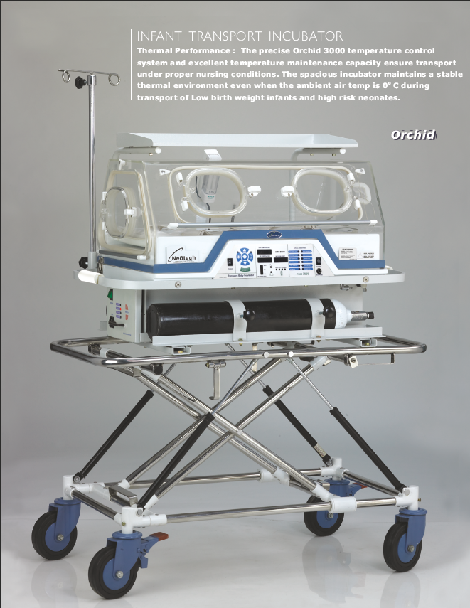 Innovative Infant Transport Incubator 3000