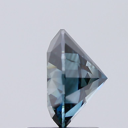 Round 1.87ct FANCY DEEP GREEN BLUE VS2 IGI Certified CVD Lab Grown Diamond