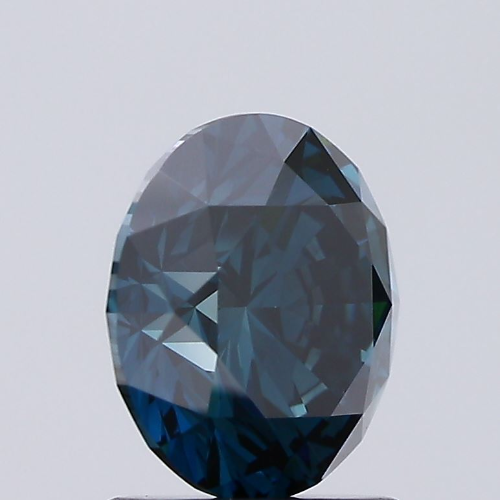 Round 1.87ct FANCY DEEP GREEN BLUE VS2 IGI Certified CVD Lab Grown Diamond