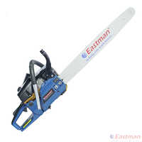 Eastman Gas Chainsaw - 58cc, 560mm Bar Length | Ergonomic Design, Smart Start, Inertia-activated Brake