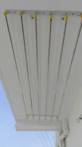 Ceiling mounted pulley type cloth drying hangers in  Kumaragiri Thirunelveli