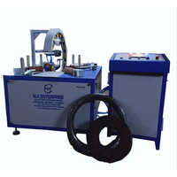 Tyre Film Wrapping Machine - Mild Steel, 1.12 Kw Power, 380/440 Volt, Blue-white Finish | Automatic Operation, Minimal Maintenance, One-year Warranty