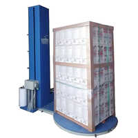 Pallet Stretch Wrapping Machine With Turn Table