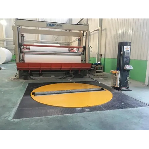 Turntable type Paper Roll Stretch Wrapping Machine