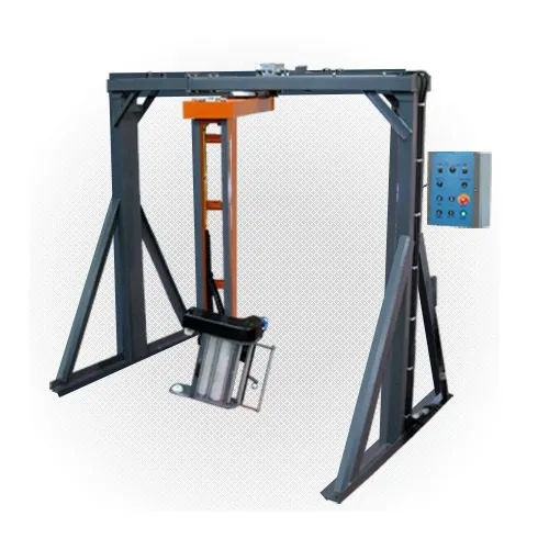 Two Leg Arm Type Pallet Stretch Wrapping Machine