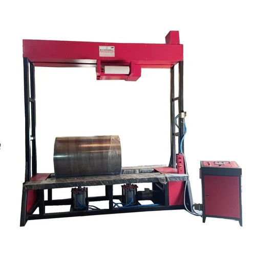 Radial Type Paper Roll Wrapping Machine