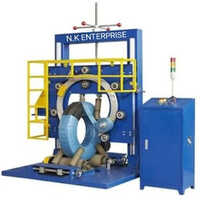 Vertical Tyre Wrapping Machine - Automatic Grade: Automatic