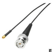 Testing Cable Assembly - Aluminum Medium Voltage Silver Connectors Black PTFE Jacket PVC Insulation | Industrial Use Round Conductors Warranty Included