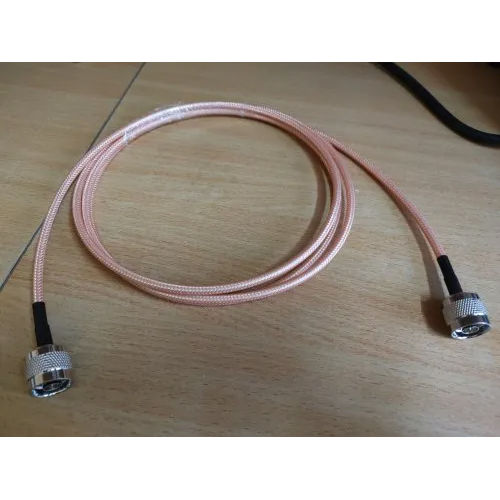 Pink Sma Connector With Rg142 Cable Assembly