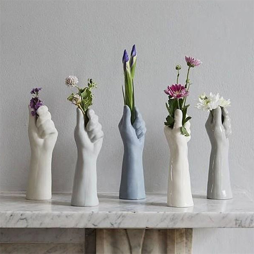 Ceramic Hand Vase