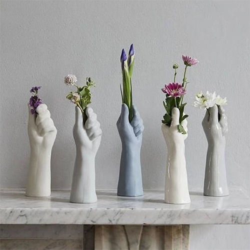 Ceramic Hand Vase