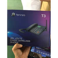 Black 4g Volte Fixed Wireless Phone