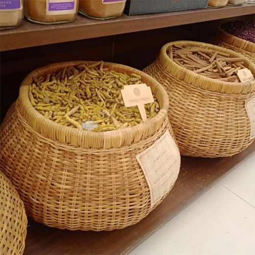 Bamboo Stock Basket