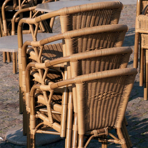 Bamboo Wicker Rattan Chair