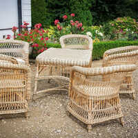 Bamboo Sofa Set - Color: Different Available