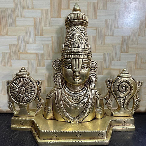 Brass Brass Tirupati Statue