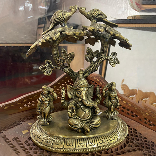 Brass Decorative Ganesha Statue