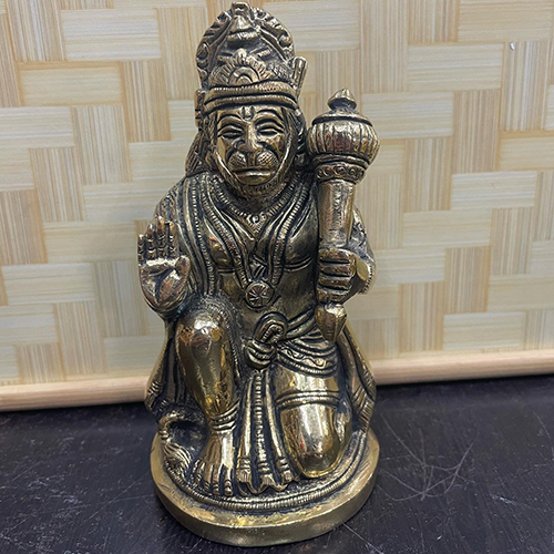 Brass Hanuman Statue