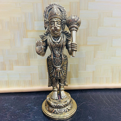 Brass Hanuman Murti