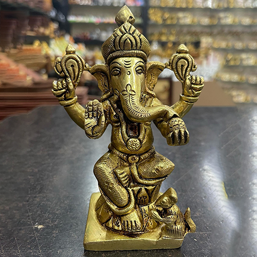 Antique Decorative Brass Murti