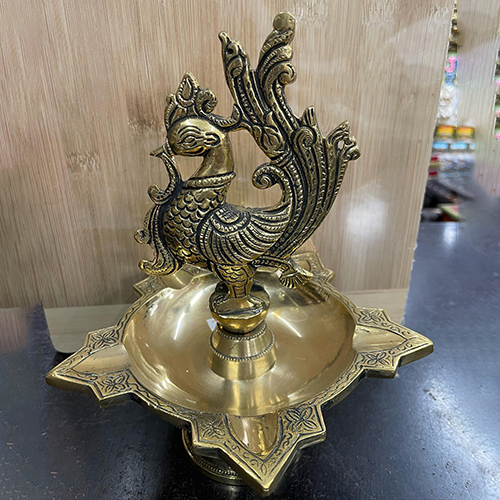 Brass  Annapakshi Oil Lamp