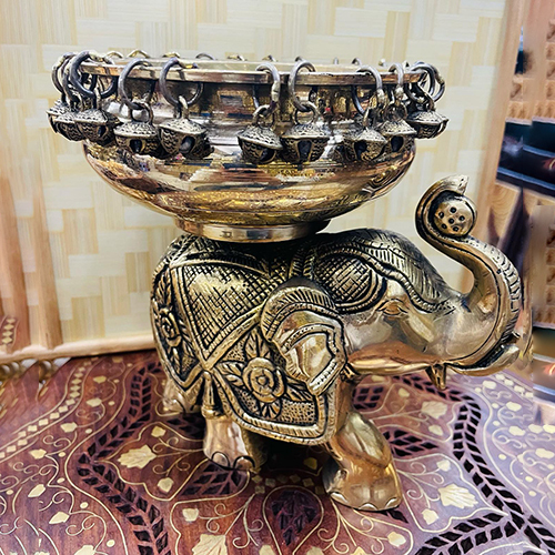 Antique Decorative Table Brass Murti