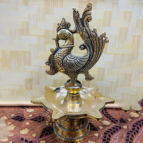 Gold Plated Modern Brass Murti