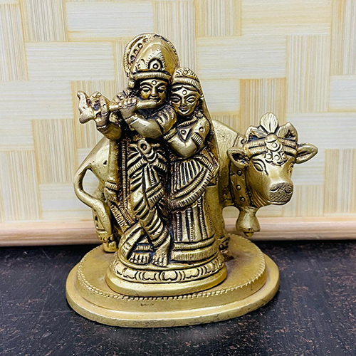 Antique Golden Color Brass Murti