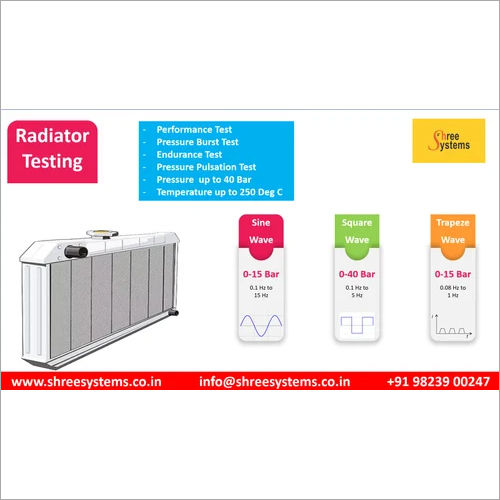 Radiator Pressure Tester Usage: Industrial