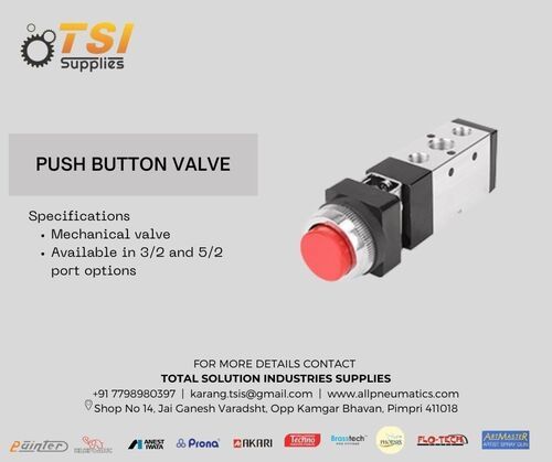 PUSH BUTTON VALVE