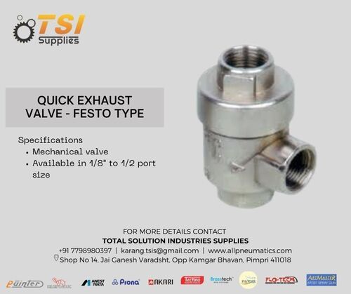 QUICK EXHAUST VALVE