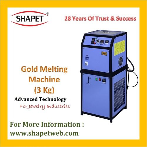 Gray 3kg Gold Melting Machine