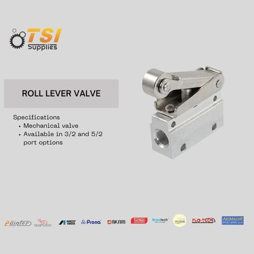 Roll Lever Valve - Application: Industrial Automation