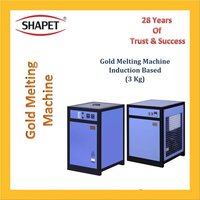 3Kg Gold Induction Based Melting Machine 3 Phase