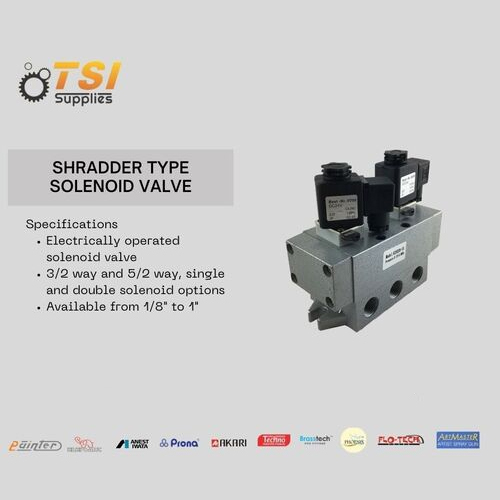 SHRADDER TYPE SOLENOID VALVE