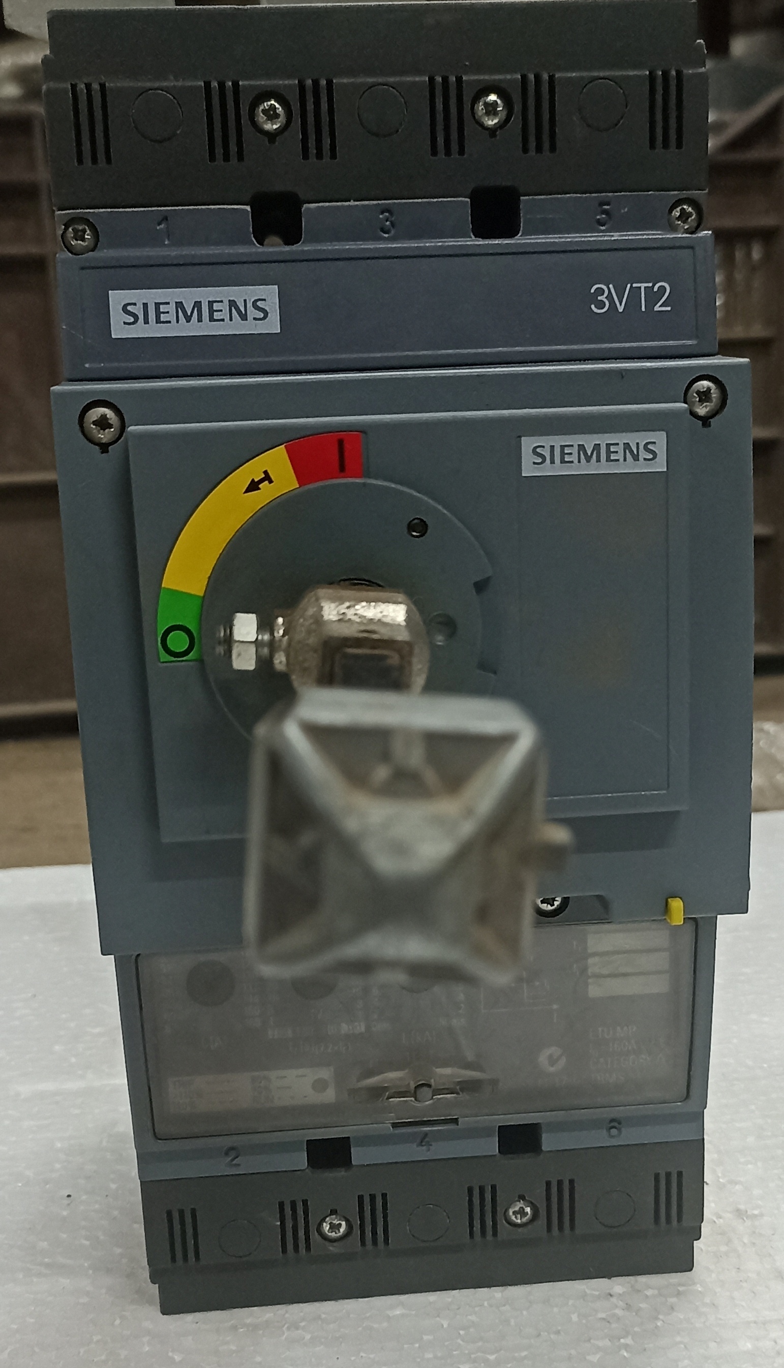 SIEMENS (3VT2) 160A 3P MCCB