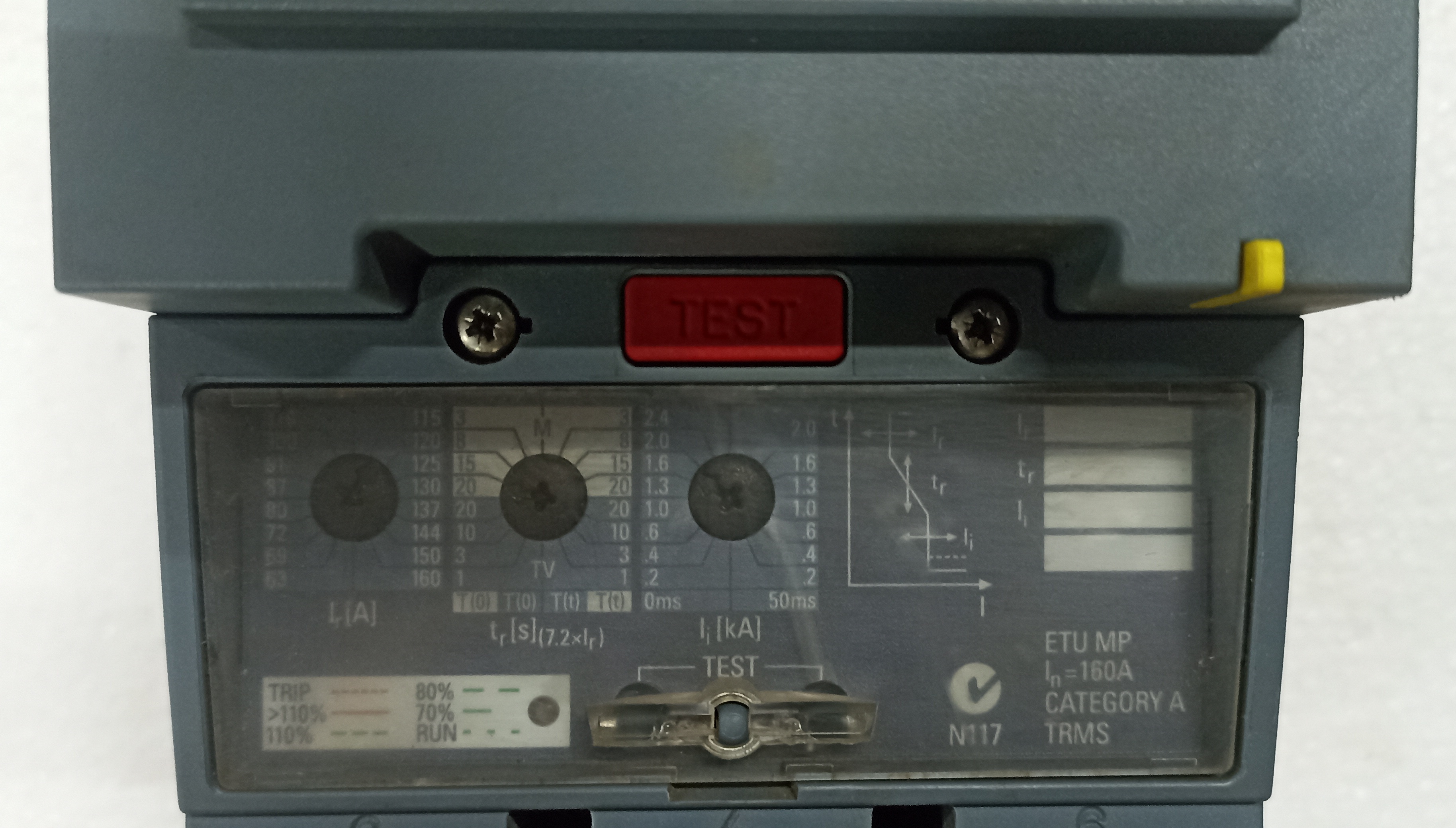 SIEMENS (3VT2) 160A 3P MCCB