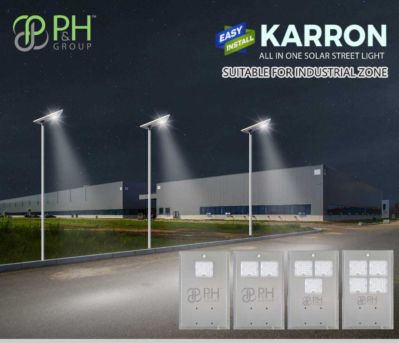 18W KARRON SOLAR  ALL IN ONE STREET LIGHT