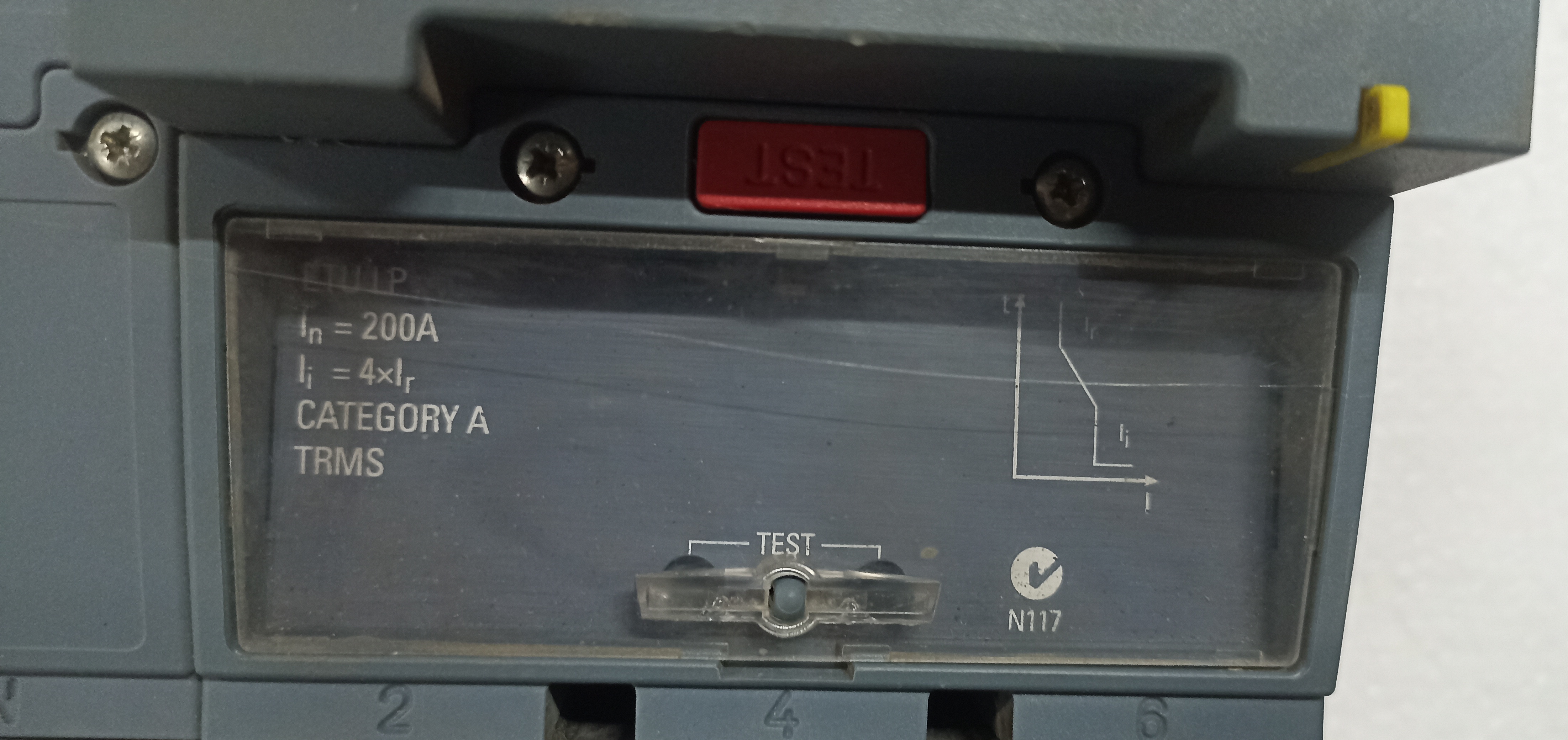 SIEMENS (3VT2) 200A 4P MCCB